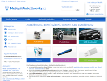 Tablet Screenshot of nejlepsiautozarovky.cz